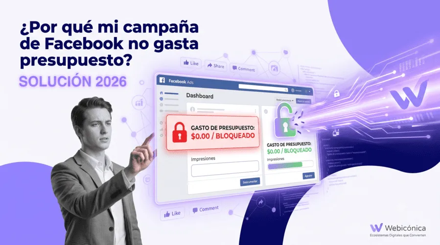 Por qué mi campaña de Facebook no gasta presupuesto